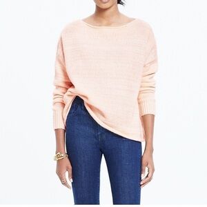 Madewell Threadmix Boatneck Boxy Sweater